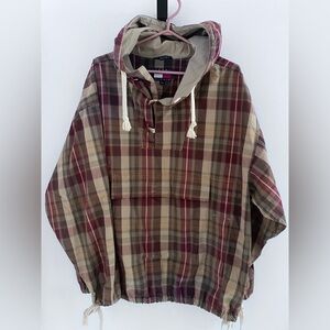 Vintage 90s Tommy Hilfiger
Anorak Jacket Pullover
Windbreaker size xl